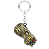 RJ The Avengers 4 Thor Hammer Metal Keychains The Dark World Weapon Iron Man Keyring For Women Movie Fans Jewelry Accessories