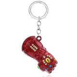 RJ The Avengers 4 Thor Hammer Metal Keychains The Dark World Weapon Iron Man Keyring For Women Movie Fans Jewelry Accessories