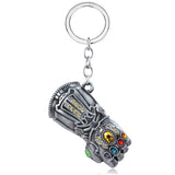 RJ The Avengers 4 Thor Hammer Metal Keychains The Dark World Weapon Iron Man Keyring For Women Movie Fans Jewelry Accessories