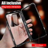 ZNP Magnetic Adsorption Metal Phone Case For iPhone 6 6s 8 7 Plus X Double Sided Glass Magnet Cover For iPhone X XS MAX XR Cases