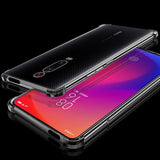 KEYSION Shockproof Case for Xiaomi Mi 9T 9T Pro A3 CC9e plating Air-bag Anti-knock Clear Cover for Redmi Note 7 8 7s K20 K20 pro