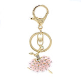 Creative Keychain Alloy Rhinestone Female Angel Keychain Handbag Pendant Car Keychain Woman Jewelry Man Jewelry Belt Buckle