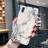 Marble Case on For Coque iphone 11 Pro Max 7 XS MAX Case Soft TPU Back Cover For iphone 6 6S 7 8 Plus iphone X XR Case Cover