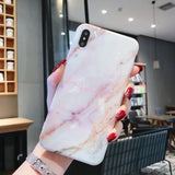 Marble Case on For Coque iphone 11 Pro Max 7 XS MAX Case Soft TPU Back Cover For iphone 6 6S 7 8 Plus iphone X XR Case Cover