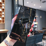 Marble Case on For Coque iphone 11 Pro Max 7 XS MAX Case Soft TPU Back Cover For iphone 6 6S 7 8 Plus iphone X XR Case Cover