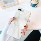 Marble Case on For Coque iphone 11 Pro Max 7 XS MAX Case Soft TPU Back Cover For iphone 6 6S 7 8 Plus iphone X XR Case Cover