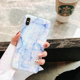 Marble Case on For Coque iphone 11 Pro Max 7 XS MAX Case Soft TPU Back Cover For iphone 6 6S 7 8 Plus iphone X XR Case Cover