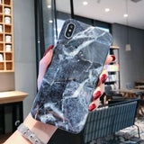 Marble Case on For Coque iphone 11 Pro Max 7 XS MAX Case Soft TPU Back Cover For iphone 6 6S 7 8 Plus iphone X XR Case Cover