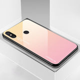 Gradient Tempered Glass Case For Xiaomi Redmi Note 7 5 6 8 Pro Mi8 Mi 9 A2 Lite 6X Mi9 SE 9t Pro 8 8A Cover Protective Fundas