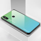 Gradient Tempered Glass Case For Xiaomi Redmi Note 7 5 6 8 Pro Mi8 Mi 9 A2 Lite 6X Mi9 SE 9t Pro 8 8A Cover Protective Fundas