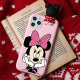 Christmas Cartoon Deer Case For iPhone XR 11 Pro XS Max X 5 5S Silicone Matte Cover For iphone 7 8 6 S 6S Plus 7Plus Case Bear