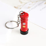 London Red&Blue Bus Key organizer Mail Box Key Holder Key Pendant Keychain Souvenir Gifts For Men Key chain Key Ring keyring