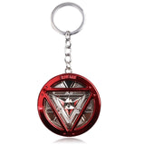 RJ The Avengers 4 Thor Hammer Metal Keychains The Dark World Weapon Iron Man Keyring For Women Movie Fans Jewelry Accessories